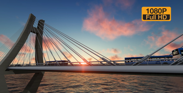 Sunset Bridge Traffic alt