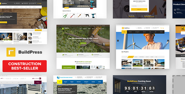 BuildPress - Multi-purpose Construction and Landscape WP Theme