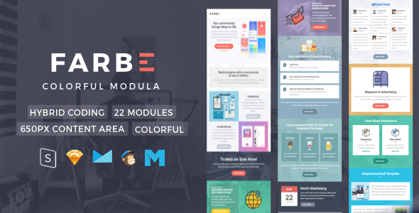 Farbe | Newsletter Template
