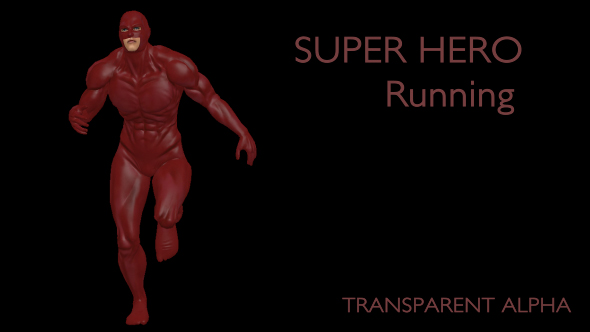 Superhero Running alt
