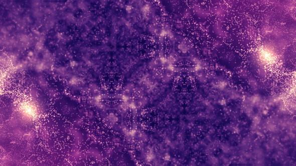 Stylish Kaleida Particles Background