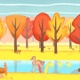 Cartoon Autumn Forest - VideoHive Item for Sale