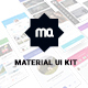 Material Mobile UI Kit - GraphicRiver Item for Sale