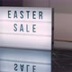 Easter Sale White Sign Letterbox Lightbox - VideoHive Item for Sale