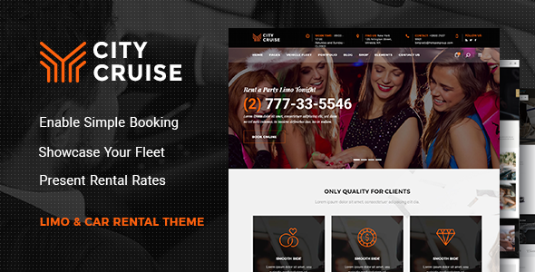 City Cruise – Limousine and Car Rental Theme