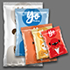 5 Snack Bags Mock-up - GraphicRiver Item for Sale