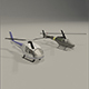 Lowpoly Helicopters - 3DOcean Item for Sale