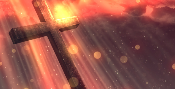Worship Background 4 - Divine Cross
