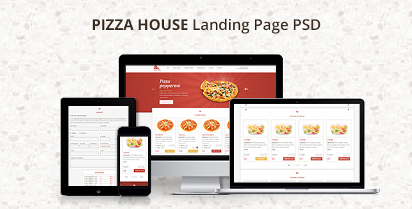 Z_H – Landing Page PSD Template