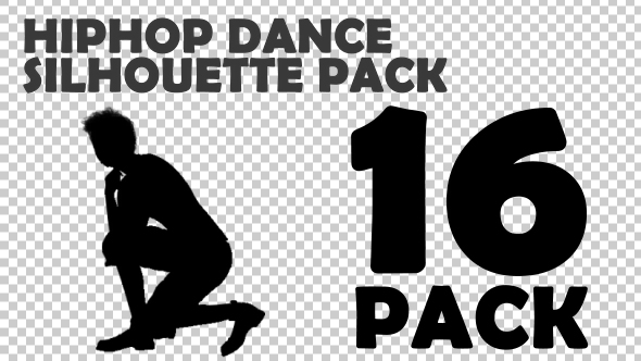 Hiphop Silhouettes Big Pack