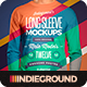 Men Long Sleeve T-Shirt Mockups - GraphicRiver Item for Sale