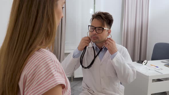 Doctor in His Office