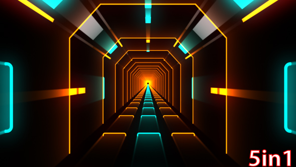 VJ Neon Background Lights alt