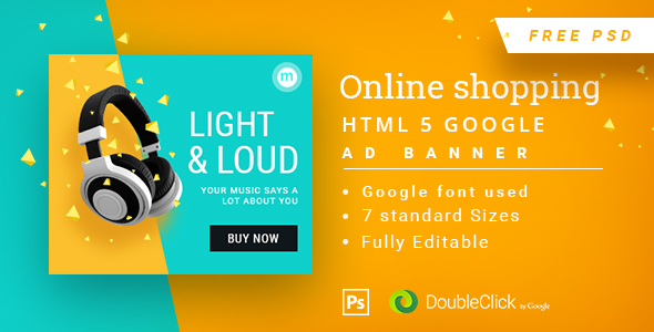 Zakupy online - animowany baner HTML5 14