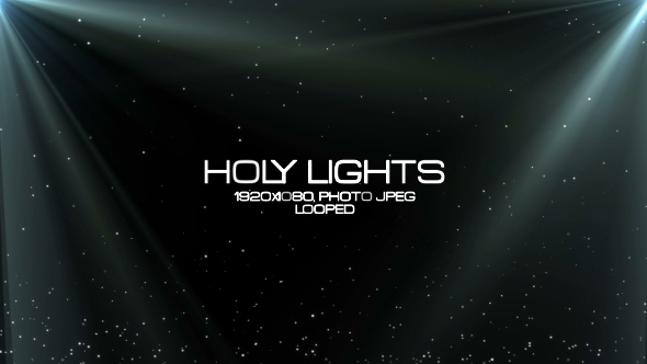 Holy Lights Motion Background