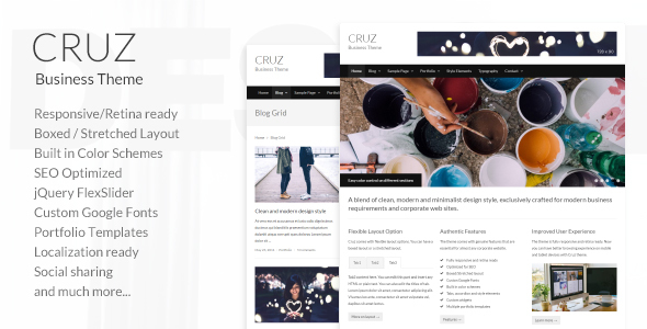 Cruz – Modern Business Wordpress