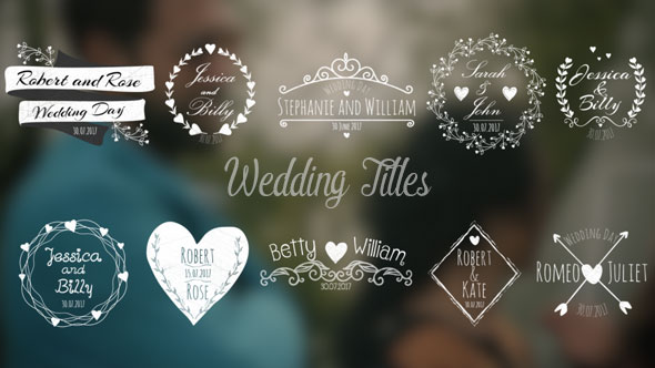 Wedding Titles