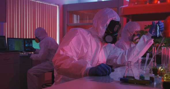 Scientists Working in Laboratory