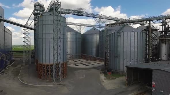 Storage Facility for Soy and Wheat Grains
