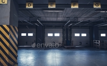 r. Shipping and Storage Cargo Photo Concept.
