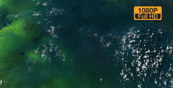 Black wavy water surface alt