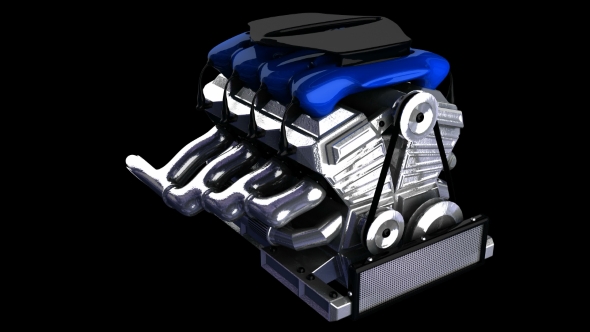 Loop Rotate Car Engine alt