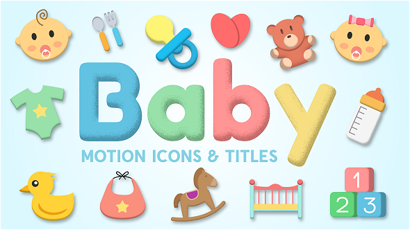 Baby Motion Icons & Titles