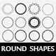 36 Roud Shapes - GraphicRiver Item for Sale