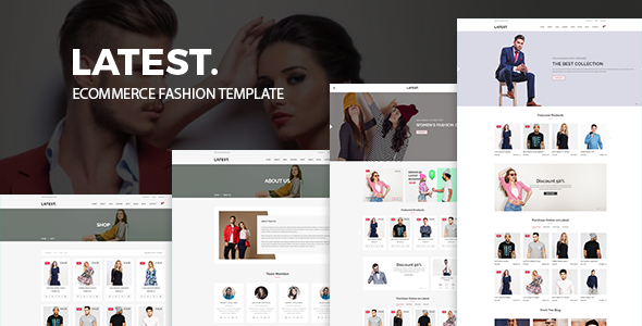 Fashion Store HTML Template - Latest