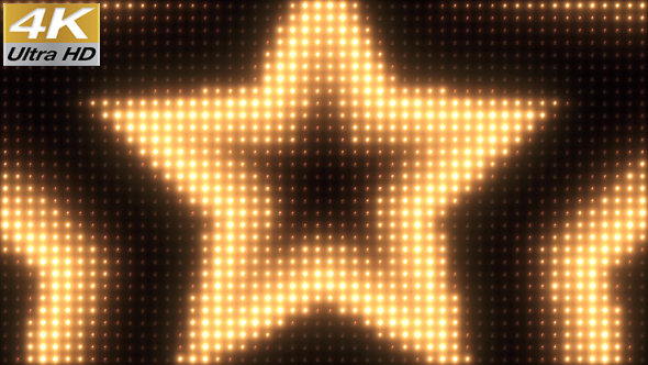 Wall of Lights Star VJ Loop alt