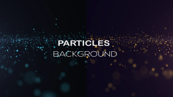 Gold And Blue Particles Backgrounds alt