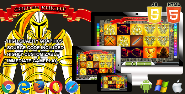 Golden Knight - HTML5 Casino Game