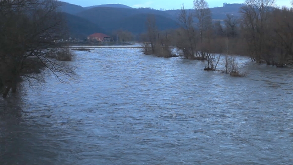 River Burst Its Banks