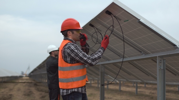 Connection of Solar Batteries