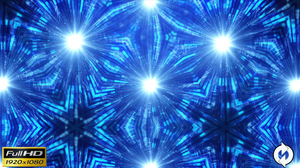 VJ Abstract Background With Lights - Kaleido