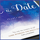 Watercolor Save the Date Postcard - GraphicRiver Item for Sale