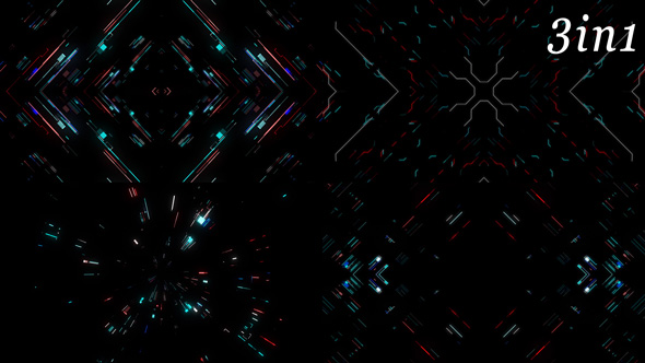 Pulse Network - VJ Loop Pack (3in1)