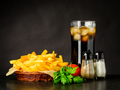 French Fries with Cold Ice Cola - PhotoDune Item for Sale