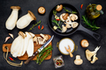 Cooking Eryngii Edible Mushrooms - PhotoDune Item for Sale