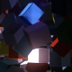Storm Of Colored Cubes - VideoHive Item for Sale