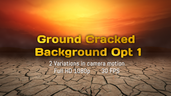 Ground Cracked Background