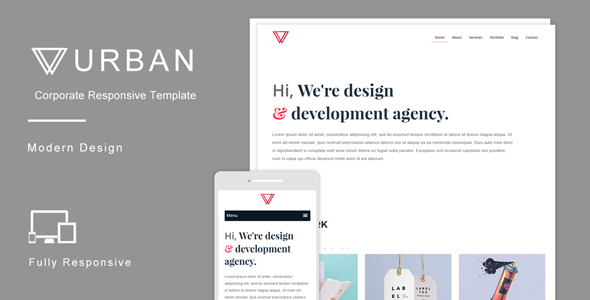 Urban - Multipurpose Responsive HTML Template