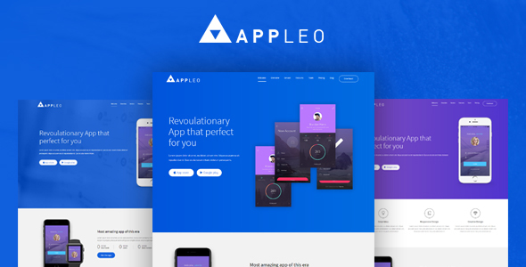 Appleo App Landing Page HTML Template
