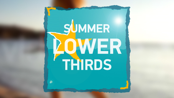 Summer Lower Thirds V1