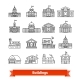 Government and Educational Public Building Set - GraphicRiver Item for Sale