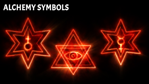 Alchemy Symbols - 3 Pack alt
