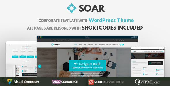 Soar – Responsive Multi-Purpose WordPress Theme