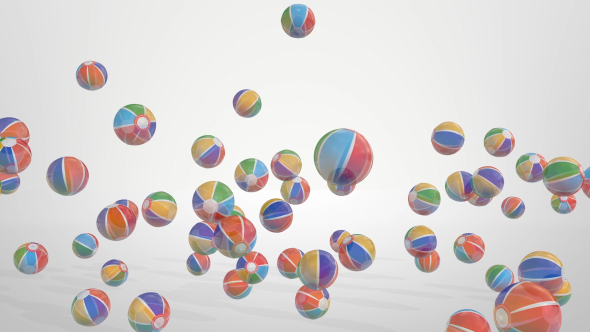 Beach Balls Background alt