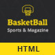 SportsMagazine Basketball, Soccer, Football Club and News HTML Template - ThemeForest Item for Sale