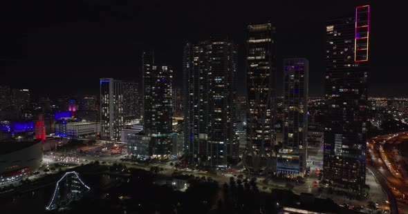 Stock Drone Aerial Video Miami 2021